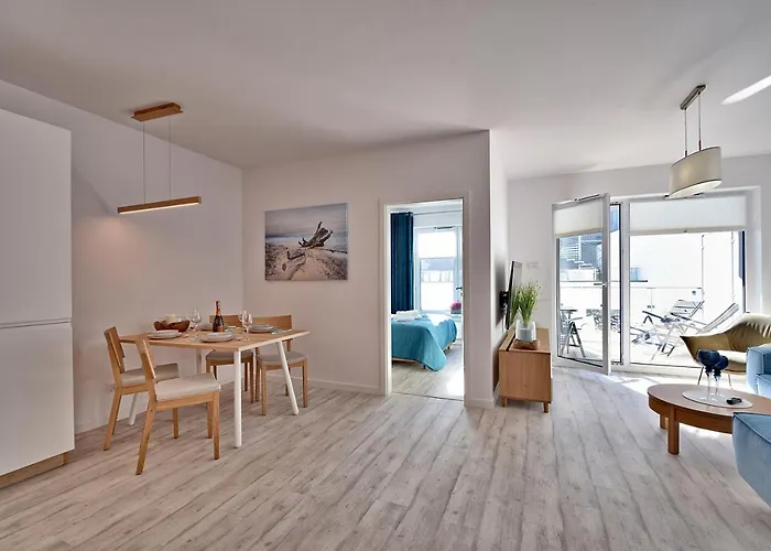 Nadmorskie Tarasy Deluxe Apartament